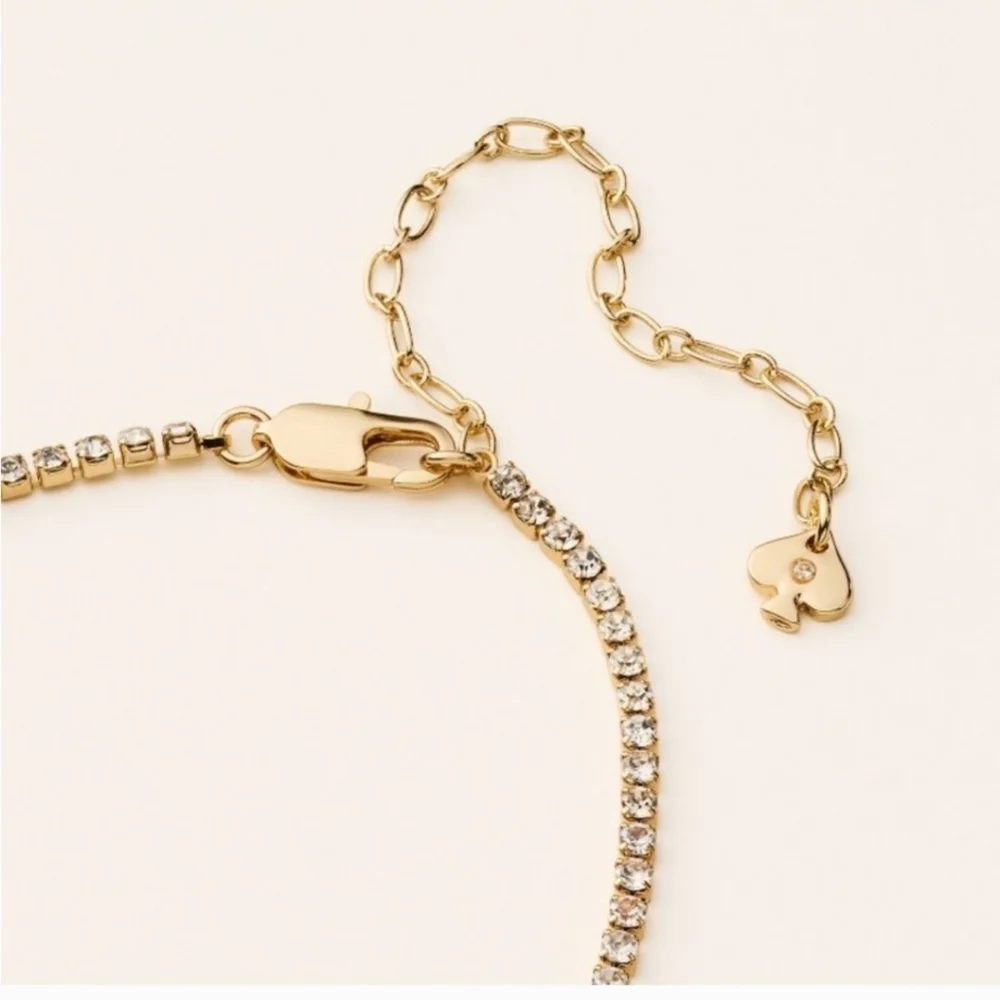 kate spade X Target French Fry Charm Tennis Necklace - Picture 4 of 7
